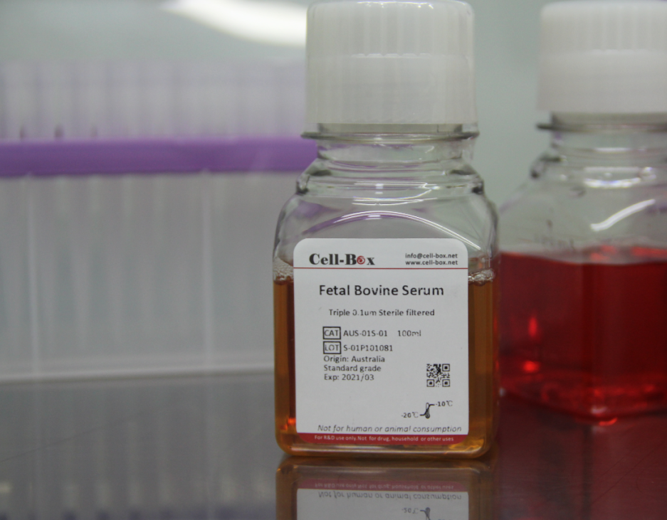 2How can fetal bovine serum be stored and defrosted without compromising product quality?